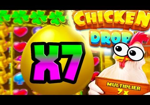 CHICKEN DROP 🐔 SLOT MEGA BIG WIN 😱 ULTIMATE COMEBACK HUGE BACK UP SPIN 🔥 MASSIVE X7 MULTIPLIER‼️