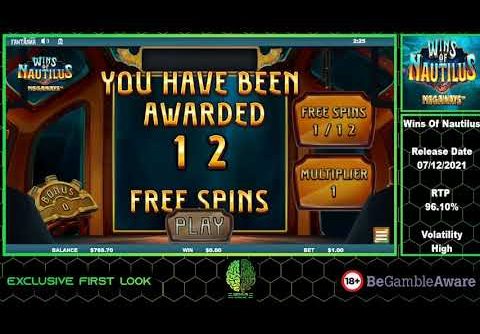 Wins Of Nautilus Megaways Slot Big Win Bonus Preview By Fantasma