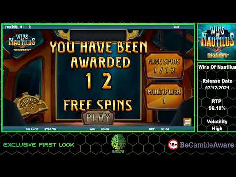 Wins Of Nautilus Megaways Slot Big Win Bonus Preview By Fantasma