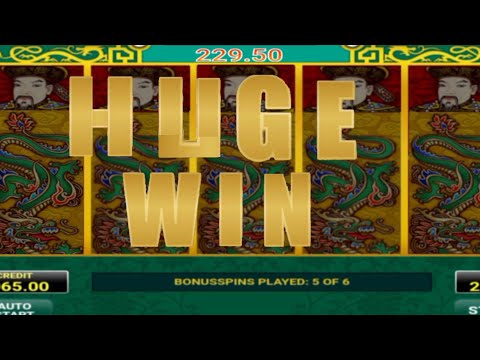 DRAGON’S PEARL SLOT HUGE WIN CASINO 🤑🤑 / SLOT BONUSSPINS 🔥 مربوح للناس الكل في 2022