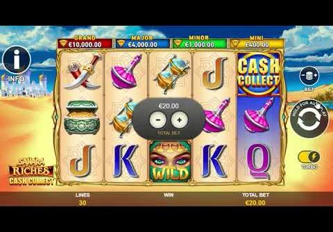 Sahara Riches Cash Collect – SLOT AMAZING MEGA WIN