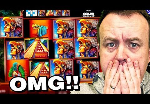 BIG WIN on HIGH STAKES Montezuma Slot!