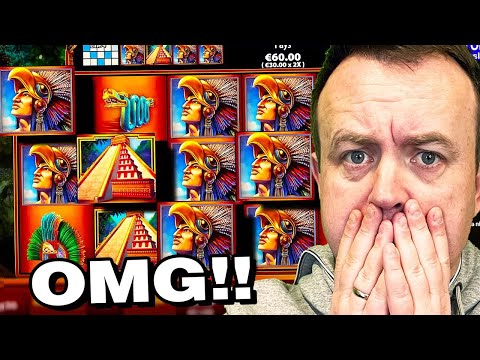 BIG WIN on HIGH STAKES Montezuma Slot!