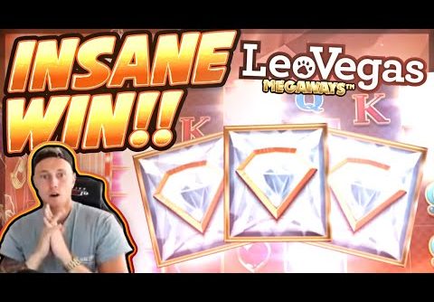 RECORD WIN!!! LeoVegas Megaways BIG WIN – CasinoDaddy HUGE WIN on Casino Game