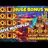 Ancient Fortunes Poseidon Megaways Slot Bonus BIG WIN (HUGE MULTIPLIER)