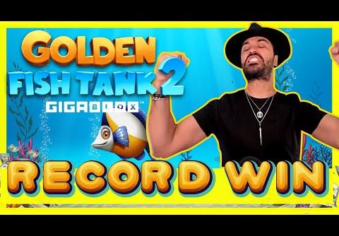 ROSHTEIN RECORD WIN ON GOLDEN FISH TANK 2! NEW SLOT $120 BET