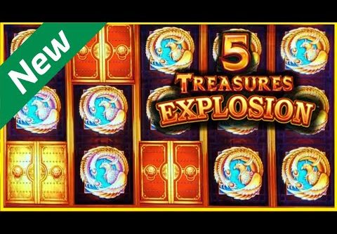 SUPER BIG WIN NEW SLOT 5 TREASURES EXPLOSION SLOT | First On YouTube | MGM Grand LAS VEGAS 2021