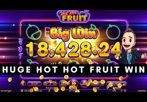My Biggest Spina Zonke Hot Hot Fruit Win! (R11.25 wins R19,200)