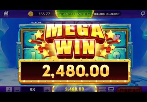 SLOT ALANO 3 MEGA WIN com 88 reais no missão PINGUIM 🐧#alano #slot