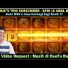 [TERBUKTI MENANG] TRIK SUBSCRIBER SPIN 10 AWAL MEGAWIN #duofuduocai #trikduofuduocai