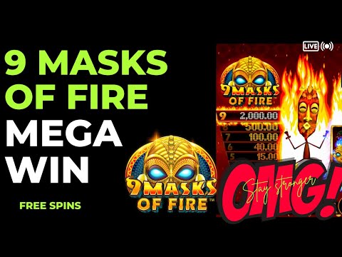 9 Masks of Fire Huge Win Back to Bonus Pragmatic Play Slot | Record Win in Slots