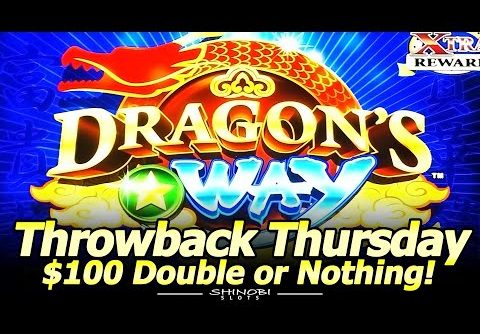 Dragon’s Way Slot Machine – Throwback Thursday $100 Live Play and Free Games Bonuses