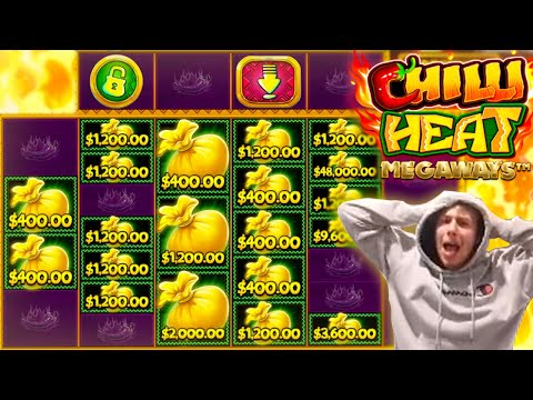 CHILLI HEAT MEGAWAYS SLOT BONUS GOES NUTS!