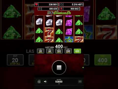 20 Diamonds – Big Win – EGT slot game