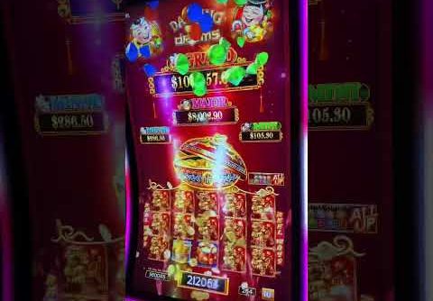 OMG!! Our BIGGEST JACKPOT EVER! High Limit Dancing Drums Slot Fu Dogs!