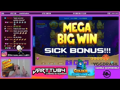 Sick Bonus!! Super Big Win From Golden Fish Tank 2 Slot!!