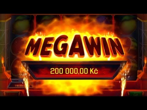 🎰SIZZLE FIRE🎰BET 1000KČ🤑MEGA WIN❓❗😳 300 000KČ 😱😱😱😱😱