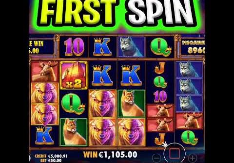 FIRST SPIN PAID HUGE BIG WINS 🔥 BUFFALO KING MEGAWAYS SLOT‼️ #shorts