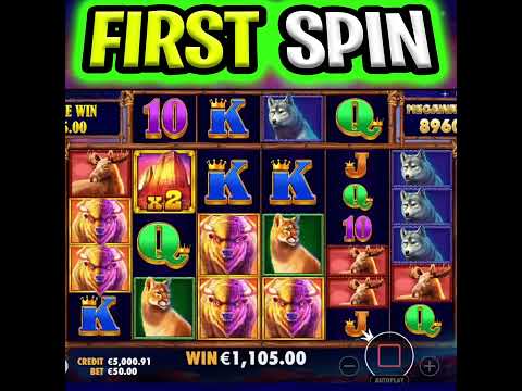 FIRST SPIN PAID HUGE BIG WINS 🔥 BUFFALO KING MEGAWAYS SLOT‼️ #shorts