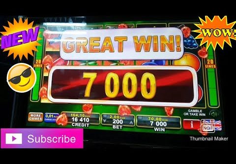 MEGA HUGE WIN BURNING HOT FRUITS BET 200 SLOT MACHINE- PĂCĂNELE