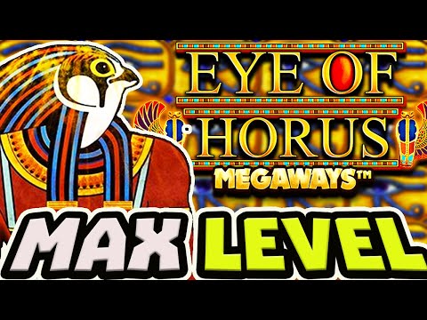 EYE OF HORUS MEGAWAYS 🔥 SLOT MAX LEVEL BONUS HUNT 😵 WITH HUGE BETS AND BIG WINS‼️