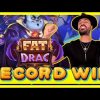 ROSHTEIN RECORD WIN ON FAT DRAC!! NEW SLOT