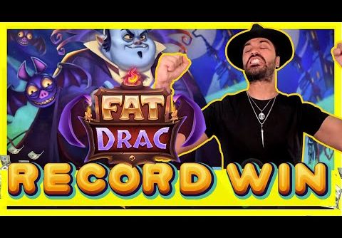 ROSHTEIN RECORD WIN ON FAT DRAC!! NEW SLOT