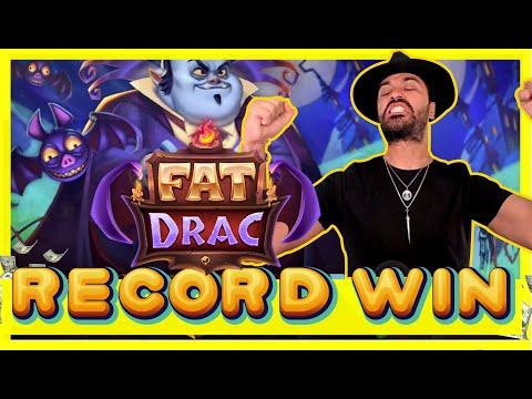 ROSHTEIN RECORD WIN ON FAT DRAC!! NEW SLOT