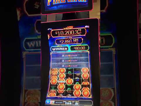 Minor jackpot on fire link slot machine – big win #slots #slotmachine #slotmachines #bigwin #casino