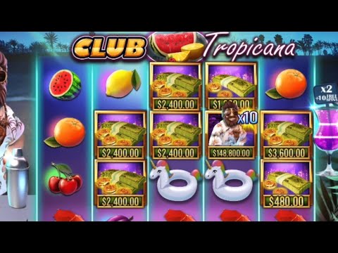 My biggest slot win ever – club Tropicana unbelievable win on big bonus compilation