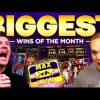 Top 10 BIGGEST SLOT WINS Of January!