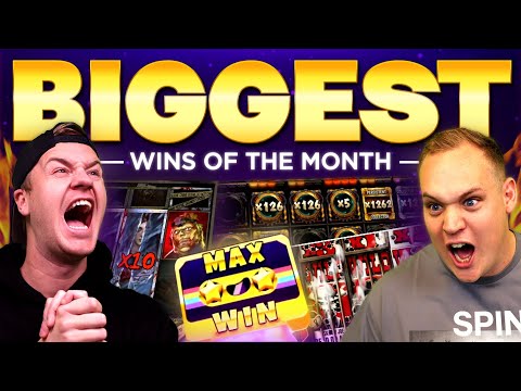 Top 10 BIGGEST SLOT WINS Of January!