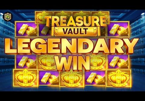 😱 Community Member Lands Record Win On 😱 Treasure Vault New Online Slot!  – EPIC Big WIN – Booming