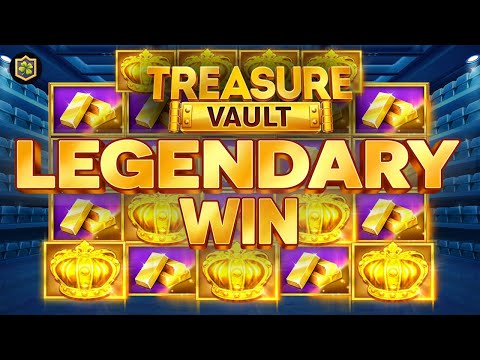 😱 Community Member Lands Record Win On 😱 Treasure Vault New Online Slot!  – EPIC Big WIN – Booming