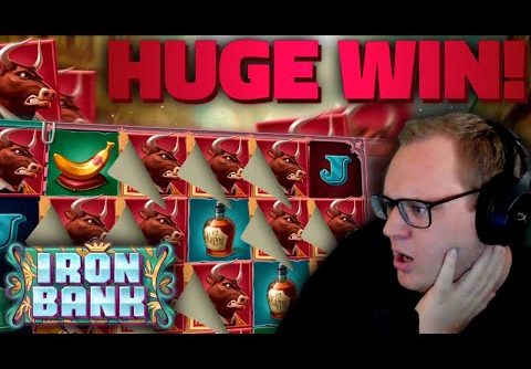 BEST SYMBOL HITS on Iron Bank Slot! (Super Big Win)