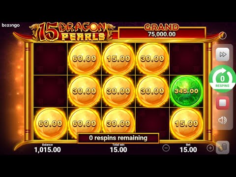 15 DRAGON PEARLS – BIGWIN bonus+freespins BEST SLOT