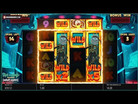 RICK AND MORTY MEGAWAYS (BLUEPRINT GAMING) ONLINE SLOT