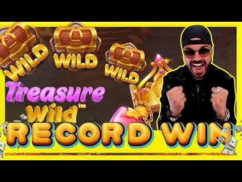 ROSHTEIN RECORD WIN ON TREASURE WILD!! NEW SLOT $500 BET