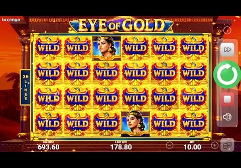 Booongo Slots – Eye Of GOLD BIGWIN @MELBET