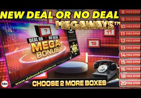 NEW Deal or No Deal MEGAWAYS Slot ! Play / Review WIN
