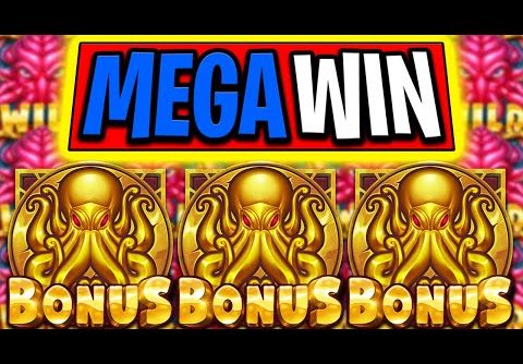 RELEASE THE KRAKEN 2 🐙 EPIC BIG WINS MAX BET 🤑 SUPER BONUS OMG‼️ *** 5 SCATTERS ***