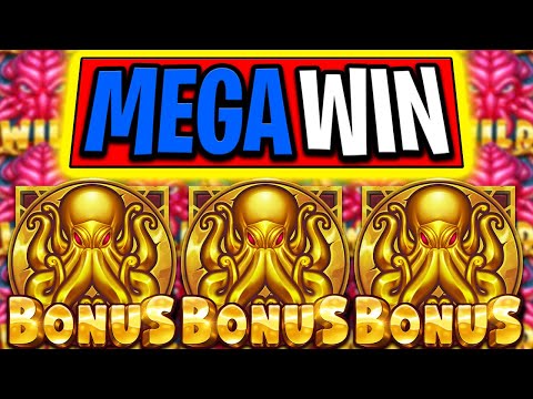 RELEASE THE KRAKEN 2 🐙 EPIC BIG WINS MAX BET 🤑 SUPER BONUS OMG‼️ *** 5 SCATTERS ***