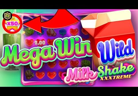 Insane Win! 🔥 Milkshake XXXtreme 🔥 EPIC Big WIN – New Online Slot – NetEnt – All Features
