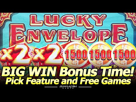 Lucky Envelope Jade Wealth BIG WIN Bonus! 2nd Attempt playing Konami’s Wild Wild Slot!