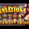 Cowboy Coins 💣 Super Massive Win! 💣 New Online Slot – EPIC Big WIN – Pragmatic Play – All Features