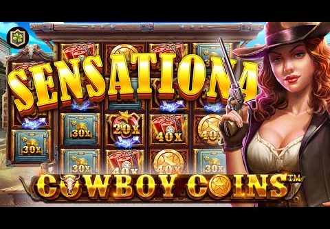Cowboy Coins 💣 Super Massive Win! 💣 New Online Slot – EPIC Big WIN – Pragmatic Play – All Features