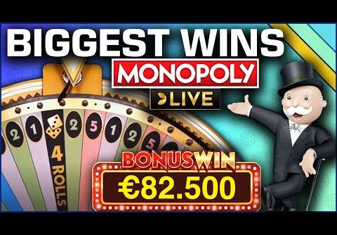 Top 5 BIGGEST WINS on MONOPOLY Live