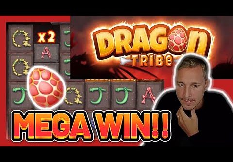 MEGA WIN! DRAGON TRIBE BIG WIN –  Casino Slots from Casinodaddy LIVE STREAM