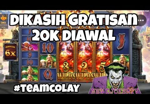 GR4TISAN 20K ⁉️ SLOT GACOR HARI INI || FURY OF ODIN MEGAWAYS PRAGMATIC PLAY MODAL KECIL