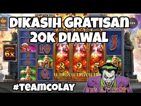 GR4TISAN 20K ⁉️ SLOT GACOR HARI INI || FURY OF ODIN MEGAWAYS PRAGMATIC PLAY MODAL KECIL